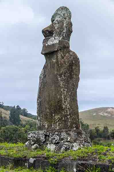 222 - Chile - isla de Rapa Nui o Pascua - Ahu Huri A Urenga